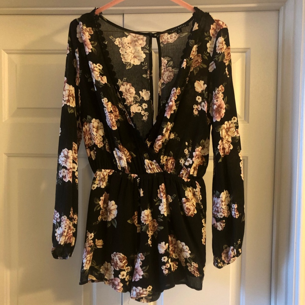 Floral romper